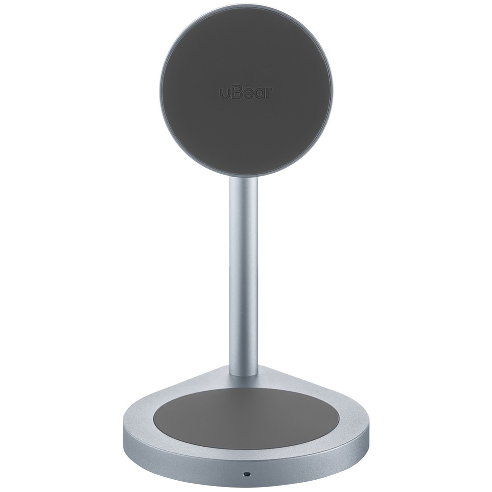 Беспроводное зарядное устройство Stage 2in1 Magnetic wireless charger, цвет: серый